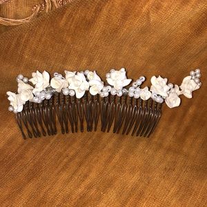 Vintage style Wedding Hair Comb, Bridal Hair Piece